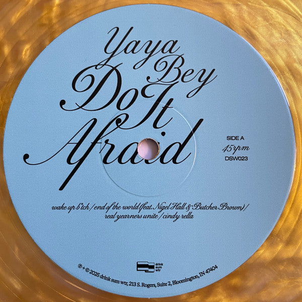 Do It Afraid (COLOR VINYL) | Mint (M) Mint (M)