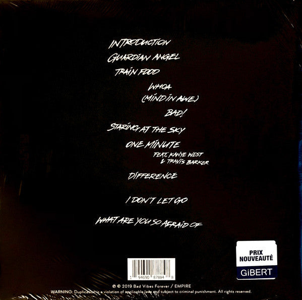 XXXTENTACION - Skins (CLEAR + BLACK & BLUE SPLATTER VINYL) | Mint (M) Mint (M)