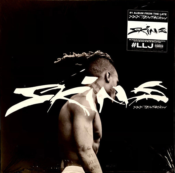 XXXTENTACION - Skins (CLEAR + BLACK & BLUE SPLATTER VINYL) | Mint (M) Mint (M)