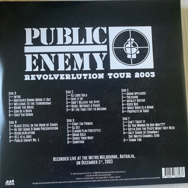 Revolverlution Tour 2003 (3xVINYL) | Mint (M) Mint (M)