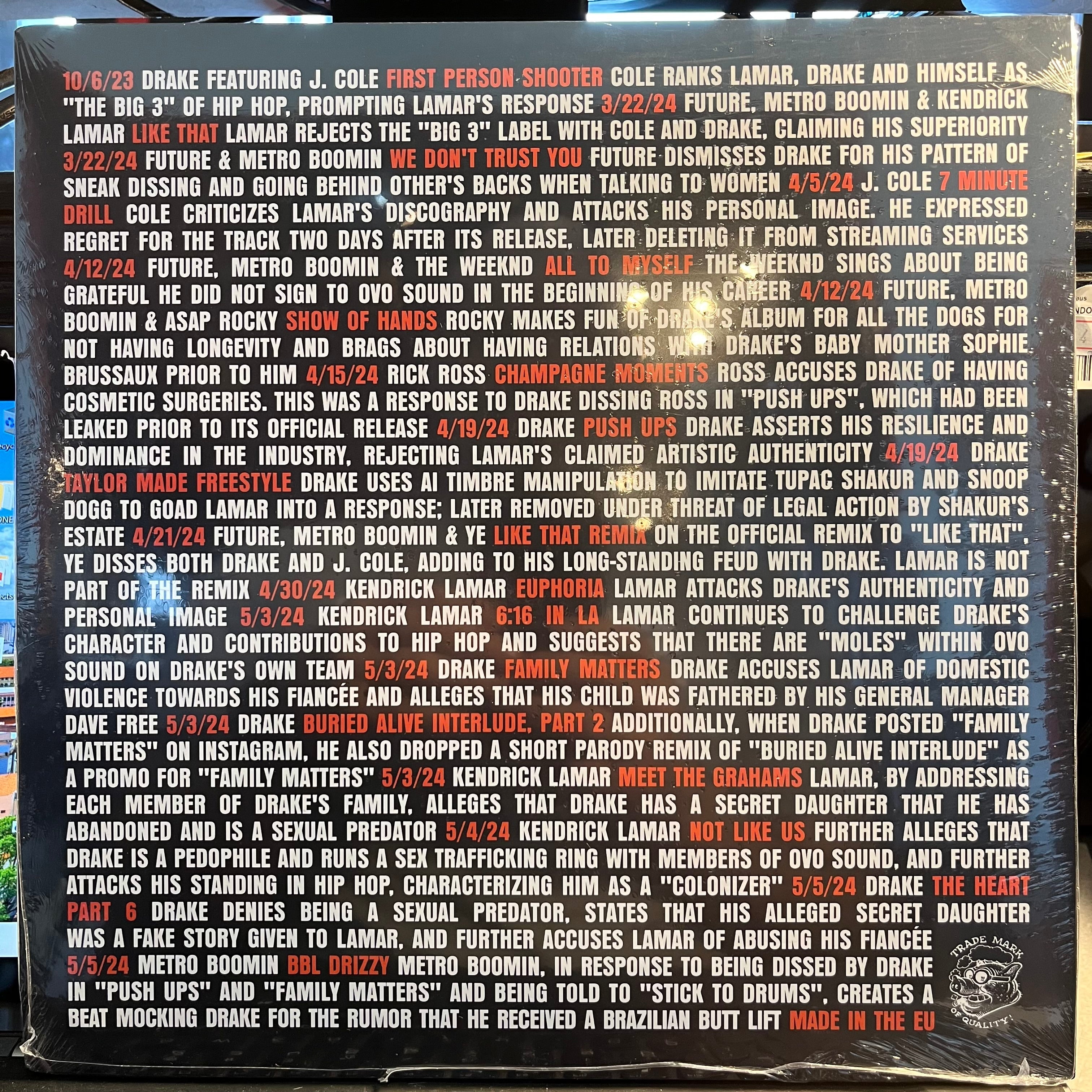 The Whole Bloody Affair (2xVINYL - COMPLETE) | Mint (M)