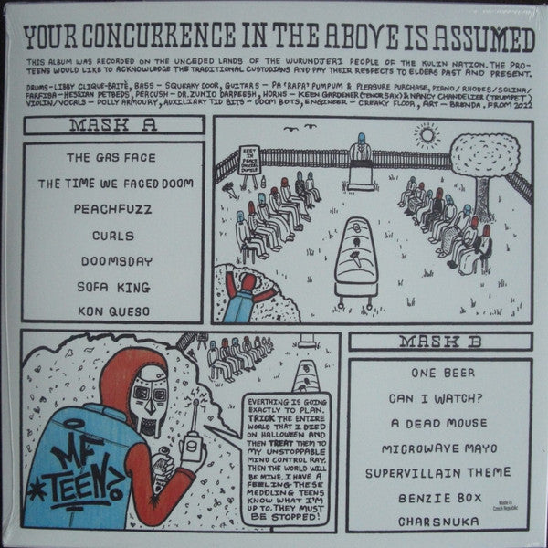 MF TEEN: Your Concurrence In The Above Is Assumed (VINYL) | Mint (M) Mint (M)