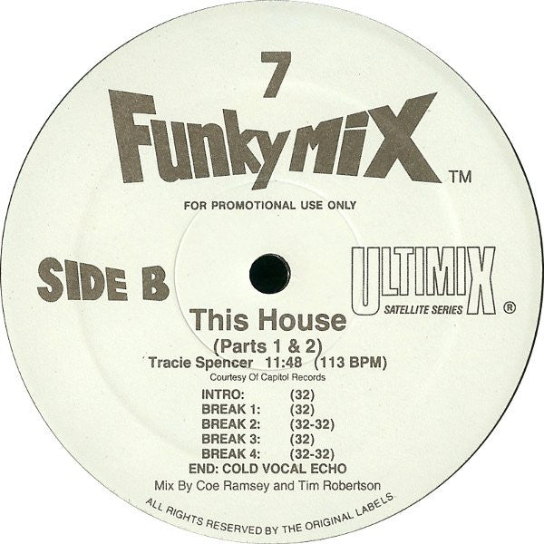 Various - Funkymix 7 *RECORD 1 ONLY* | Excellent (EX) Near Mint (NM)