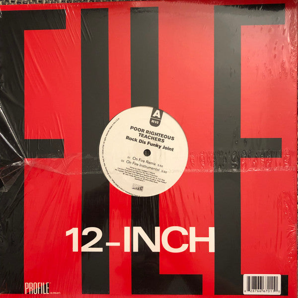 Poor Righteous Teachers - Rock Dis Funky Joint (VINYL) | Excellent (EX) Excellent (EX)