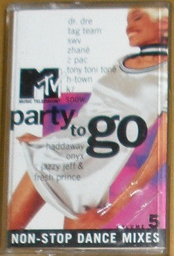 Various - MTV Party To Go Volume 5 *CASSETTE* | Excellent (EX) Near Mint (NM)