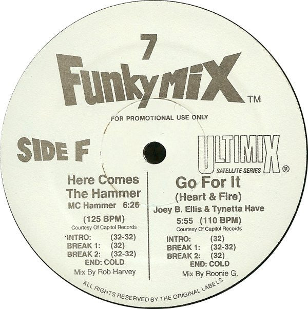 Various - Funkymix 7 *RECORD 1 ONLY* | Excellent (EX) Near Mint (NM)