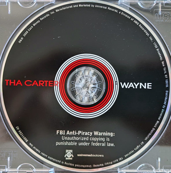 Lil Wayne - Tha Carter III (CD) | Excellent (EX) Excellent (EX)