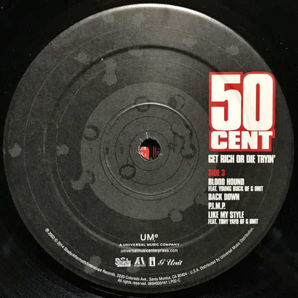 50 Cent - Get Rich Or Die Tryin' (2xVINYL) | Near Mint- (NM-)
