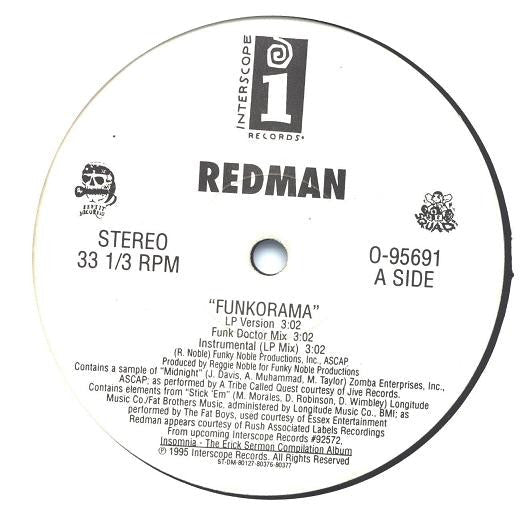 Redman - Funkorama | Near Mint (NM) Near Mint (NM)