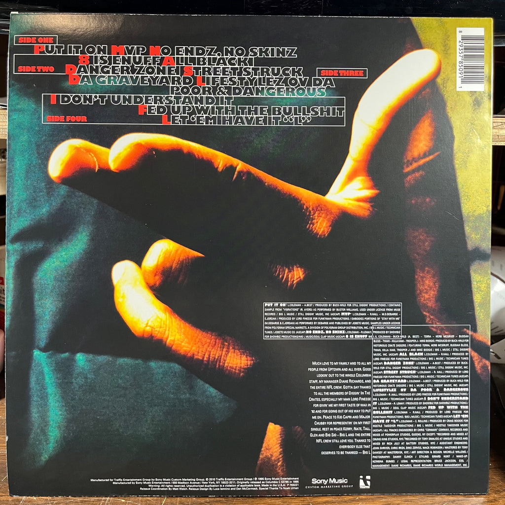 Big L - Lifestylez Ov Da Poor & Dangerous (2xVINYL) | Near Mint (NM) Near Mint (NM)