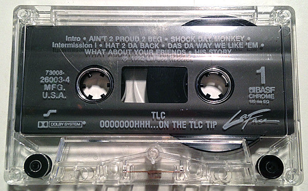 TLC - Ooooooohhh...On The TLC Tip *CASSETTE* | Near Mint (NM) Near Mint (NM)