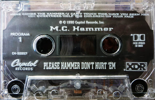 MC Hammer - Please Hammer Don't Hurt 'Em *CASSETTE* | Near Mint (NM) Near Mint (NM)