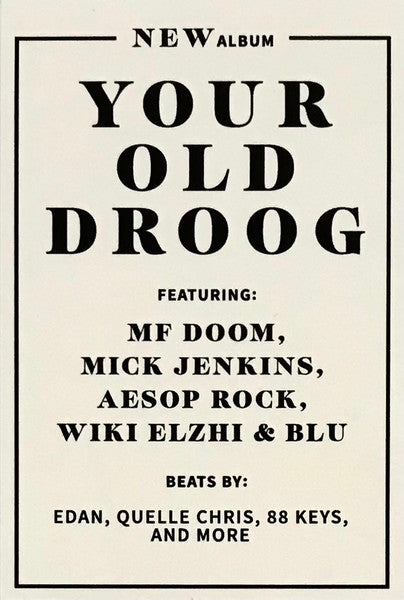 Your Old Droog - Time | Near Mint (NM) Near Mint (NM)