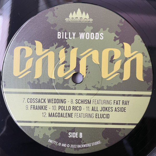 Billy Woods - Church (VINYL) | Near Mint (NM) Near Mint (NM)