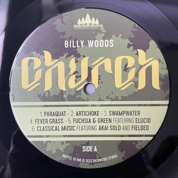 Billy Woods - Church (VINYL) | Near Mint (NM) Near Mint (NM)