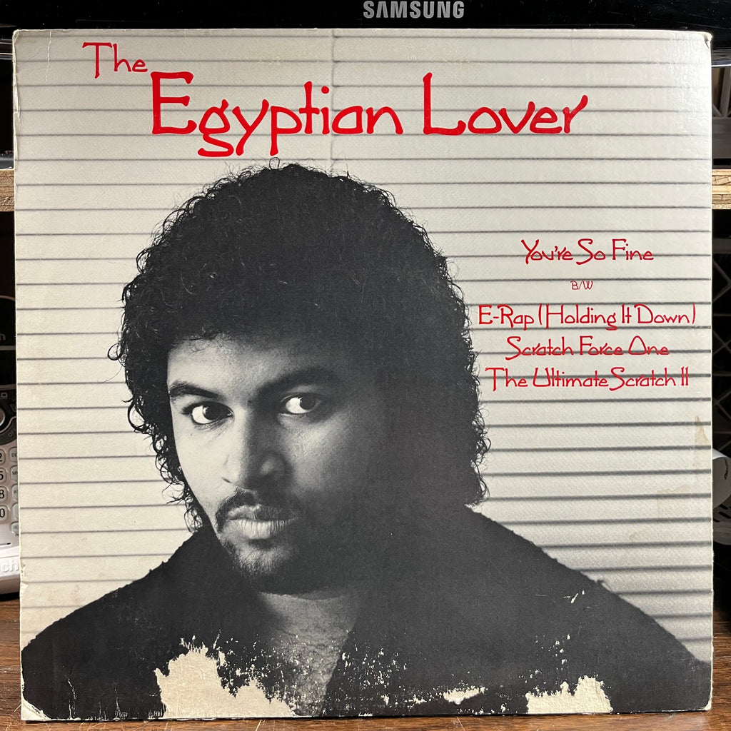 Egyptian Lover - You're So Fine (VINYL) | Very Good Plus (VG+) Very Good (VG)