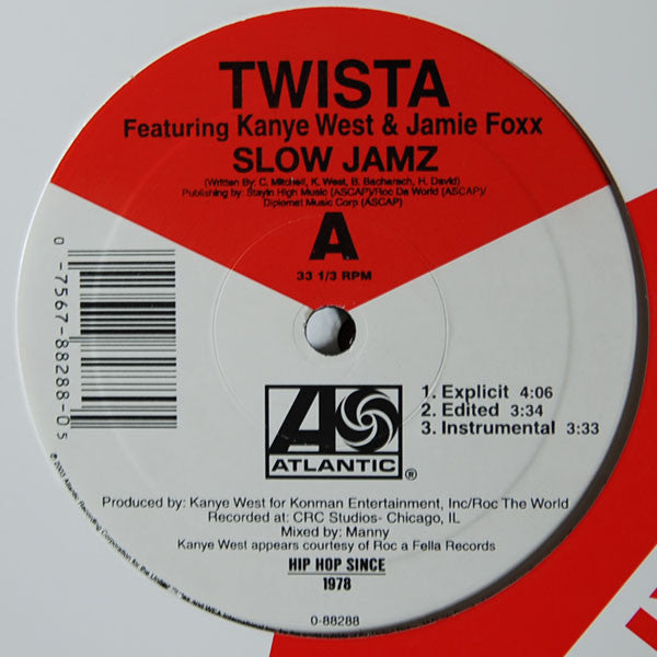 Twista - Slow Jamz (VINYL) | Very Good Plus (VG+) Excellent (EX)
