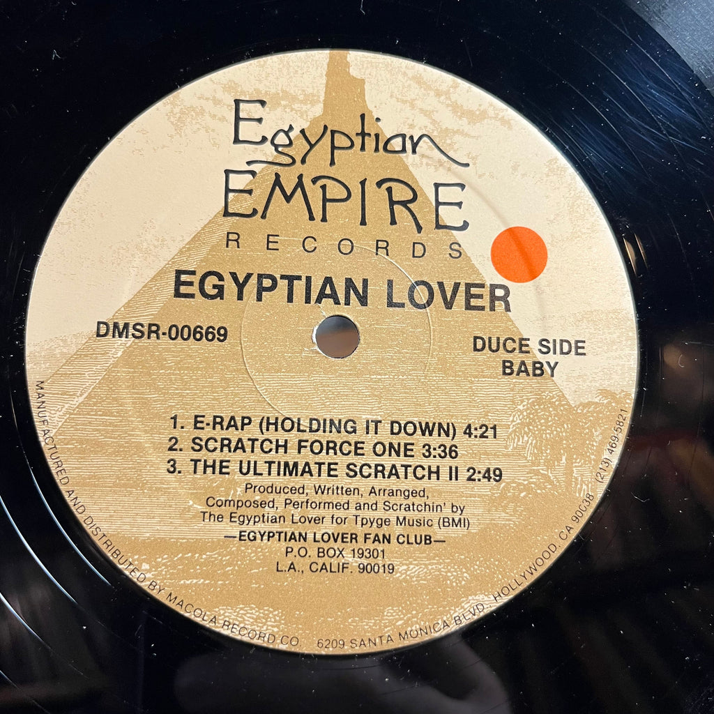 Egyptian Lover - You're So Fine (VINYL) | Very Good Plus (VG+) Very Good (VG)