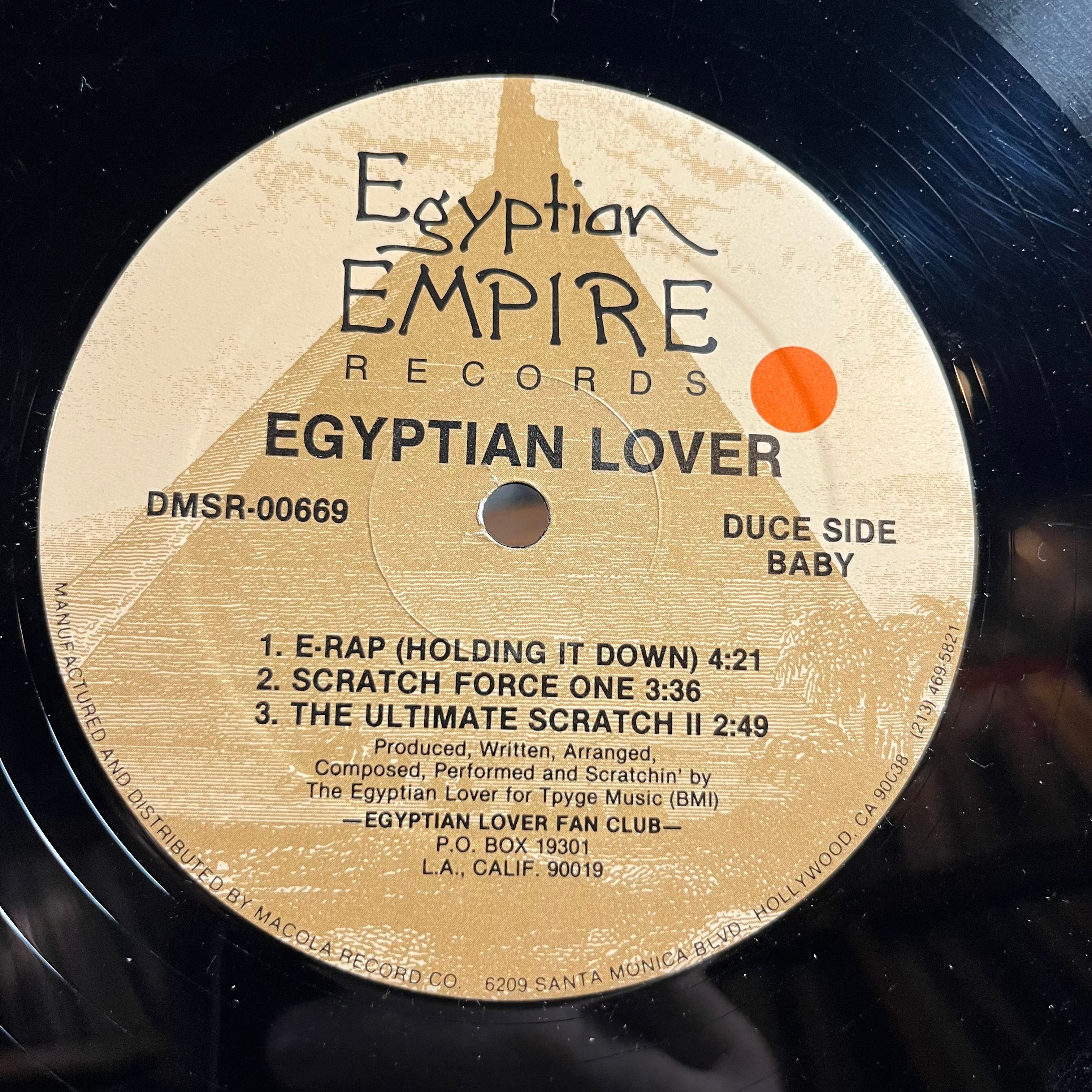 Egyptian Lover - You're So Fine (VINYL) | Very Good Plus (VG+) Very Good (VG)