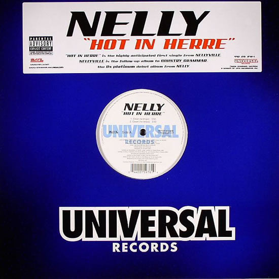 Nelly - Hot In Herre (VINYL) |