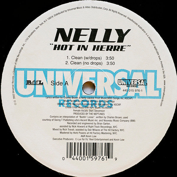 Nelly - Hot In Herre (VINYL) |