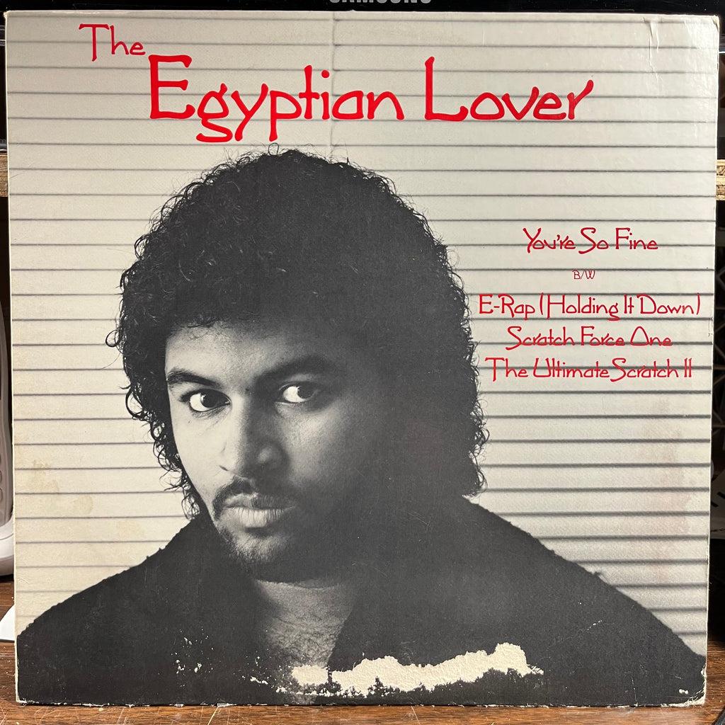 Egyptian Lover - You're So Fine (VINYL) | Very Good Plus (VG+) Very Good (VG)