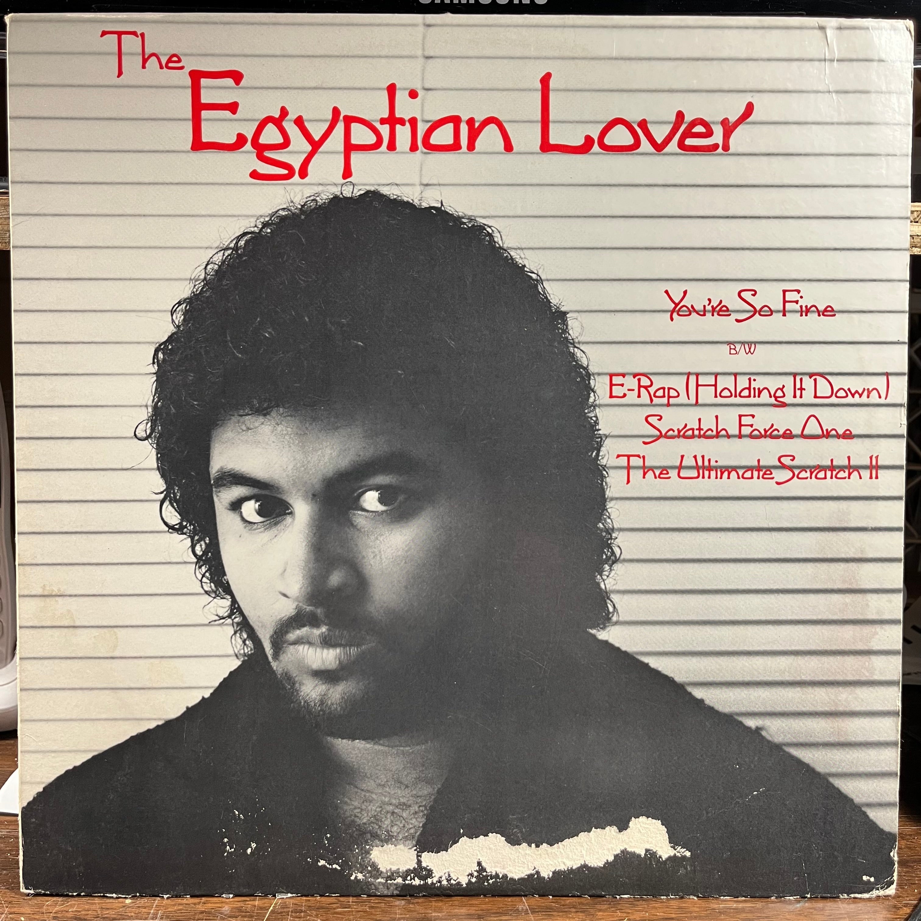Egyptian Lover - You're So Fine (VINYL) | Very Good Plus (VG+) Very Good (VG)