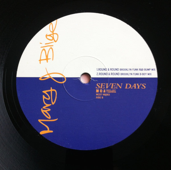 Mary J. Blige - Seven Days | Very Good Plus (VG+) Very Good Plus (VG+)