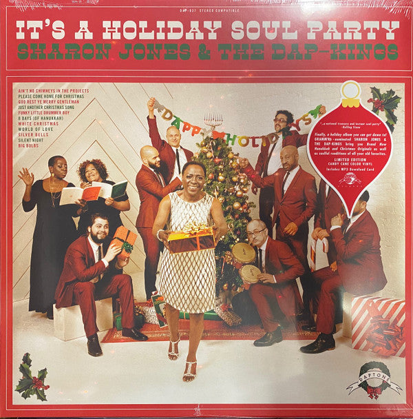 Sharon Jones & The Dap-Kings - It's A Holiday Soul Party (CANDY CANE VINYL) | Mint (M) Mint (M)