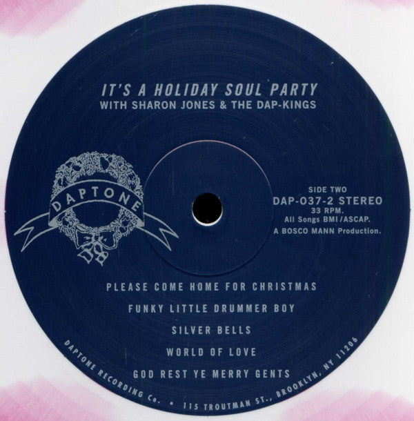 Sharon Jones & The Dap-Kings - It's A Holiday Soul Party (CANDY CANE VINYL) | Mint (M) Mint (M)