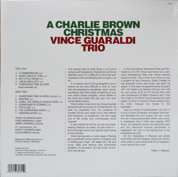 Vince Guaraldi Trio - A Charlie Brown Christmas | Mint (M) Mint (M)