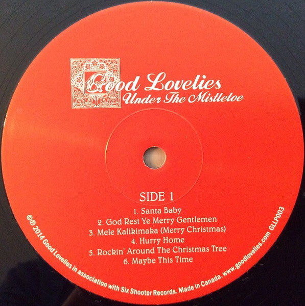 Under The Mistletoe (RED VINYL) | Mint (M) Mint (M)