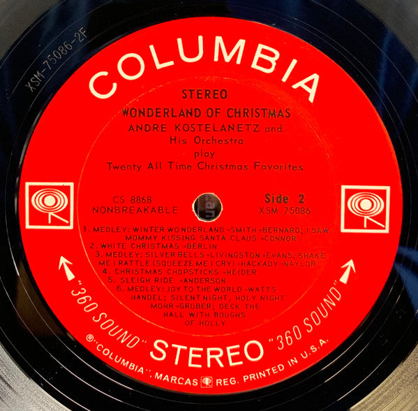 André Kostelanetz And His Orchestra - Wonderland Of Christmas | Excellent (EX) Near Mint (NM)