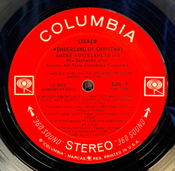 André Kostelanetz And His Orchestra - Wonderland Of Christmas | Excellent (EX) Near Mint (NM)
