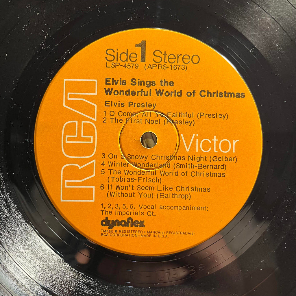Elvis Presley - Elvis Sings The Wonderful World Of Christmas *HOLLYWOOD* | Excellent (EX) Excellent (EX)