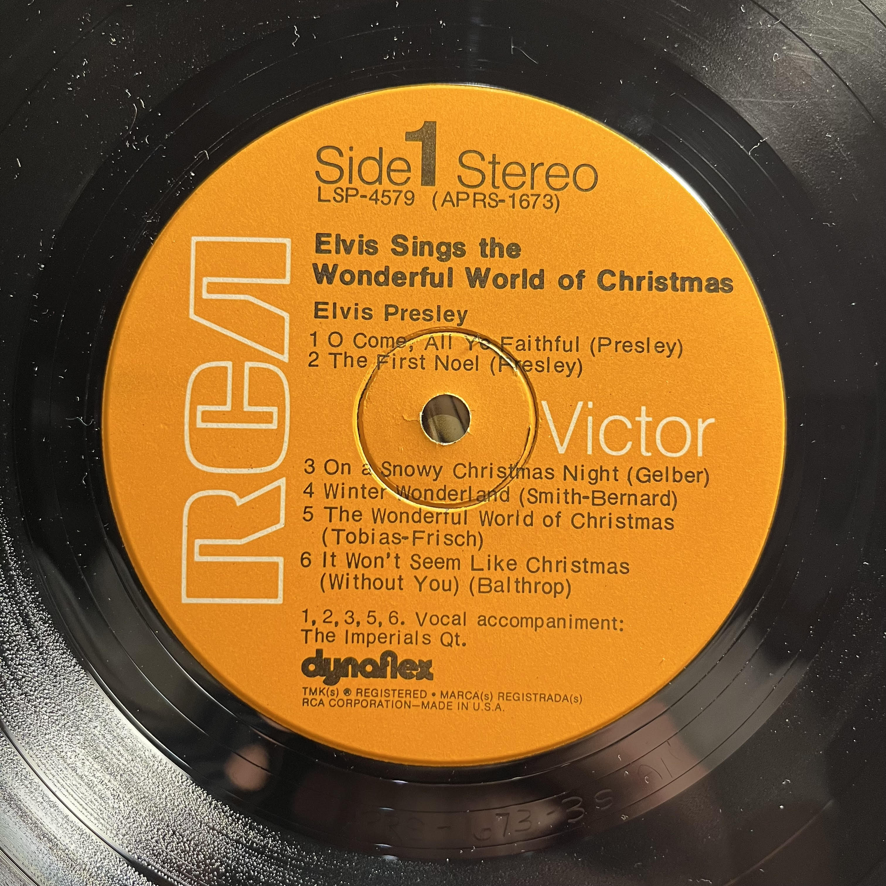 Elvis Presley - Elvis Sings The Wonderful World Of Christmas *HOLLYWOOD* | Excellent (EX) Excellent (EX)