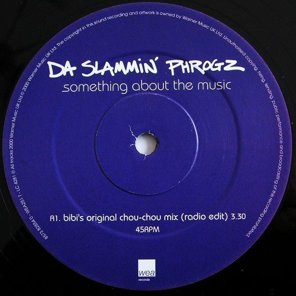 Da Slammin' Phrogz - Something About The Music | Excellent (EX) Very Good Plus (VG+)