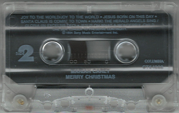 Mariah Carey - Merry Christmas *CASSETTE* | Excellent (EX) Near Mint (NM)