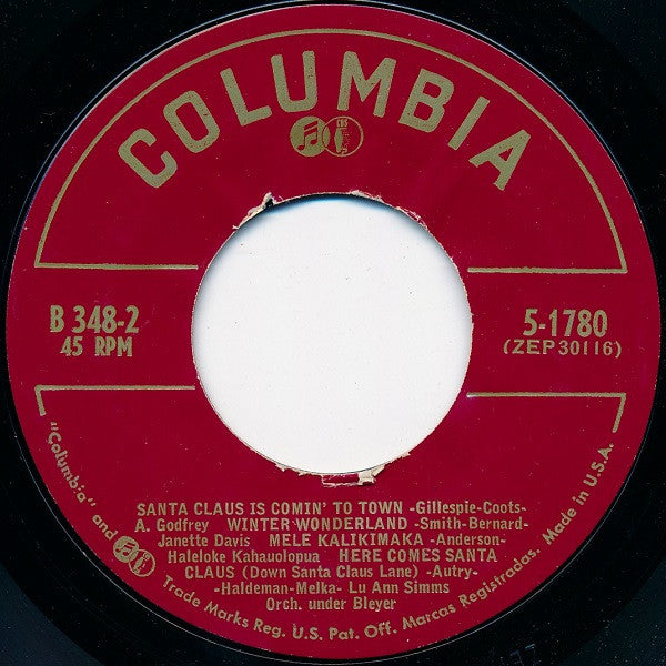 Arthur Godfrey - Christmas With Arthur Godfrey And All The Little Godfreys *7" BOX* | Excellent (EX) Excellent (EX)