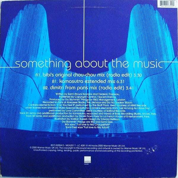 Da Slammin' Phrogz - Something About The Music | Excellent (EX) Very Good Plus (VG+)