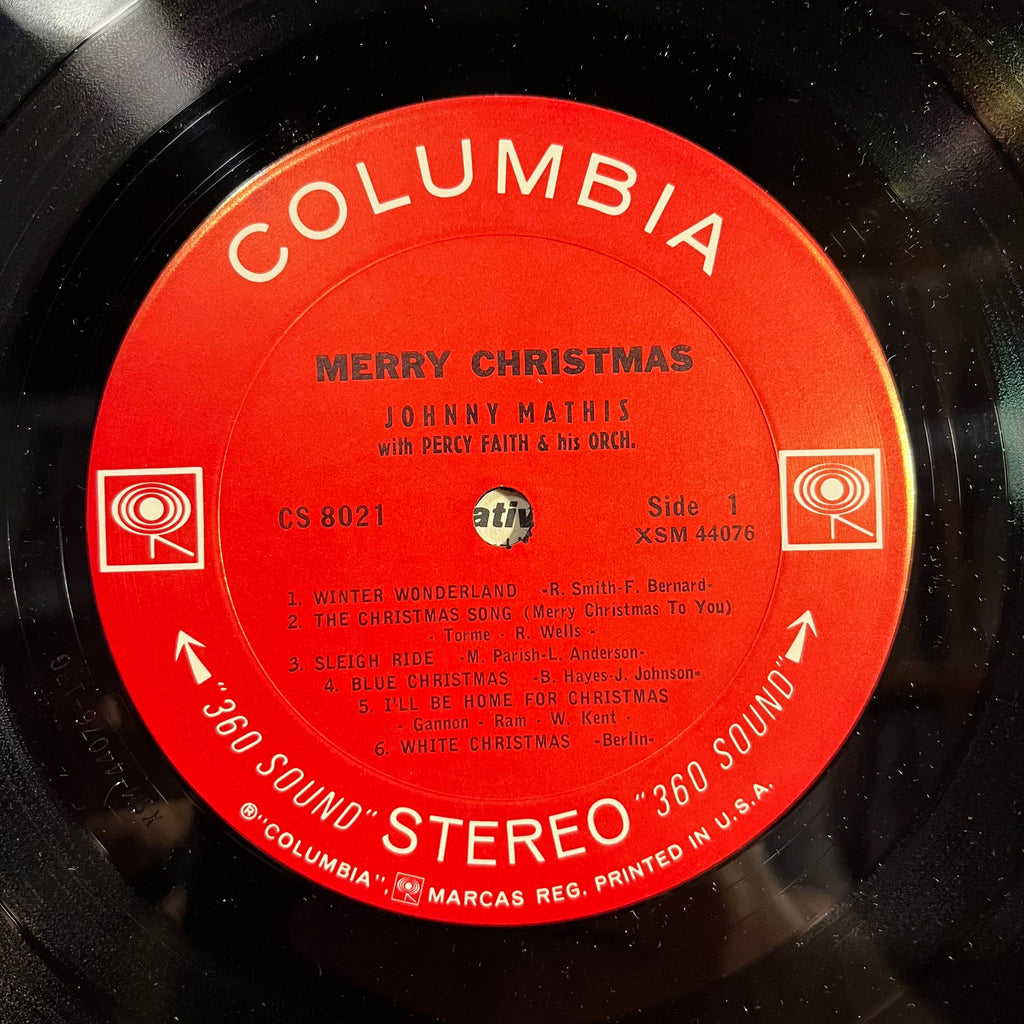 Johnny Mathis - Merry Christmas *PITMAN* | Near Mint (NM) Near Mint (NM)