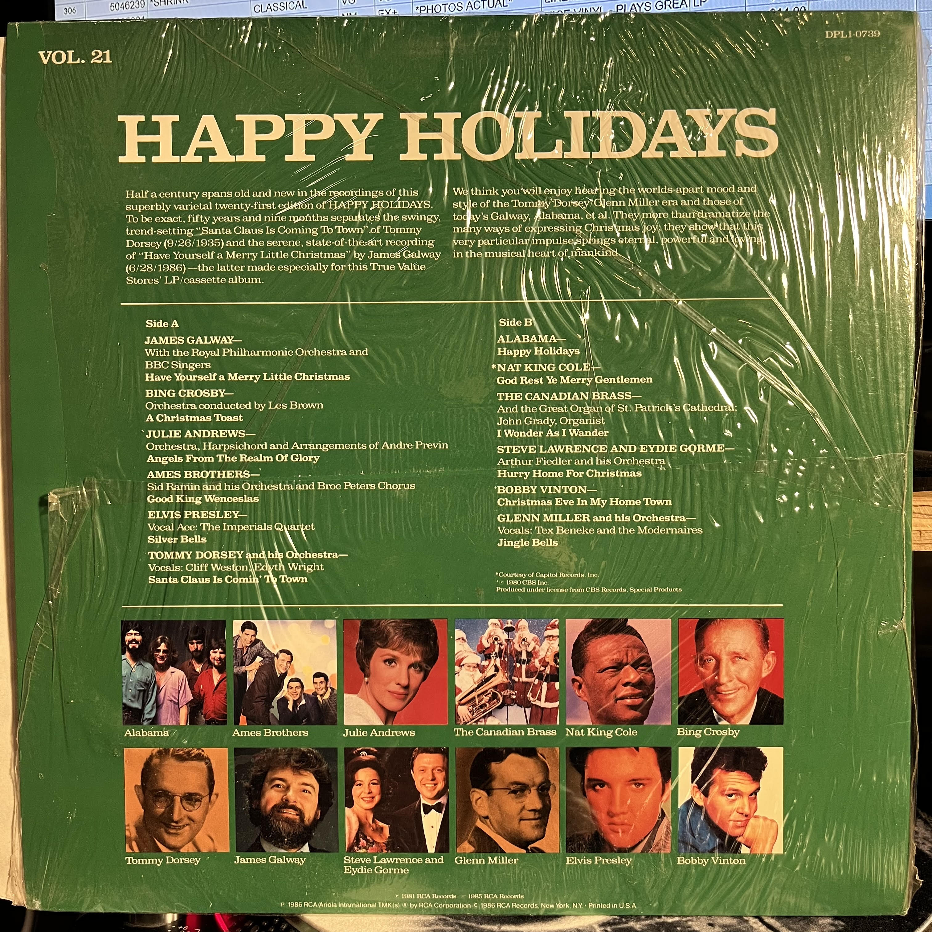 Various - Happy Holidays, Vol. 21 *SHRINK* | Near Mint (NM) Near Mint (NM)