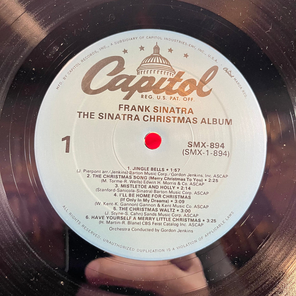 Frank Sinatra - The Sinatra Christmas Album (VINYL) | Near Mint (NM) Near Mint- (NM-)