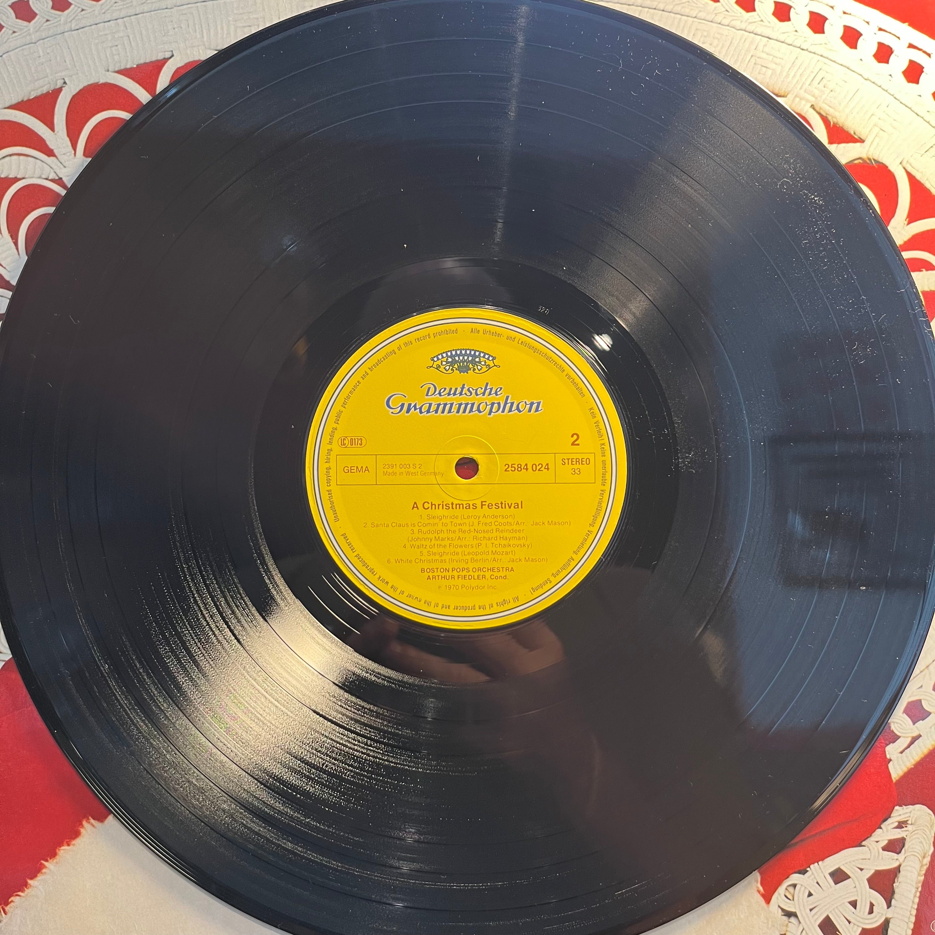 Arthur Fiedler - A Christmas Festival *GERMANY* | Near Mint (NM) Excellent (EX)