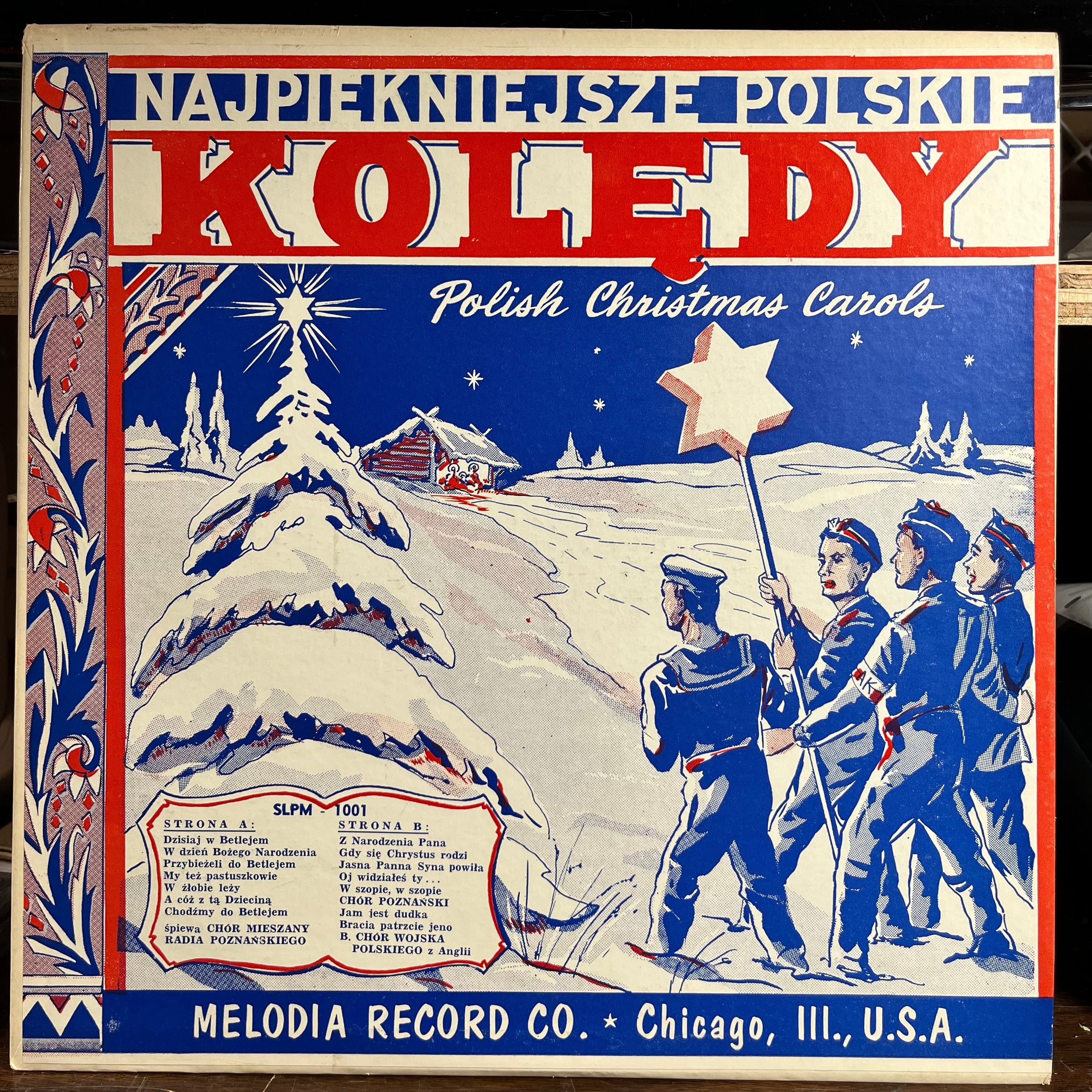 CHOR MIESZANY - KOLEDY : POLISH CHRISTMAS CAROLS (VINYL) | Excellent (EX)