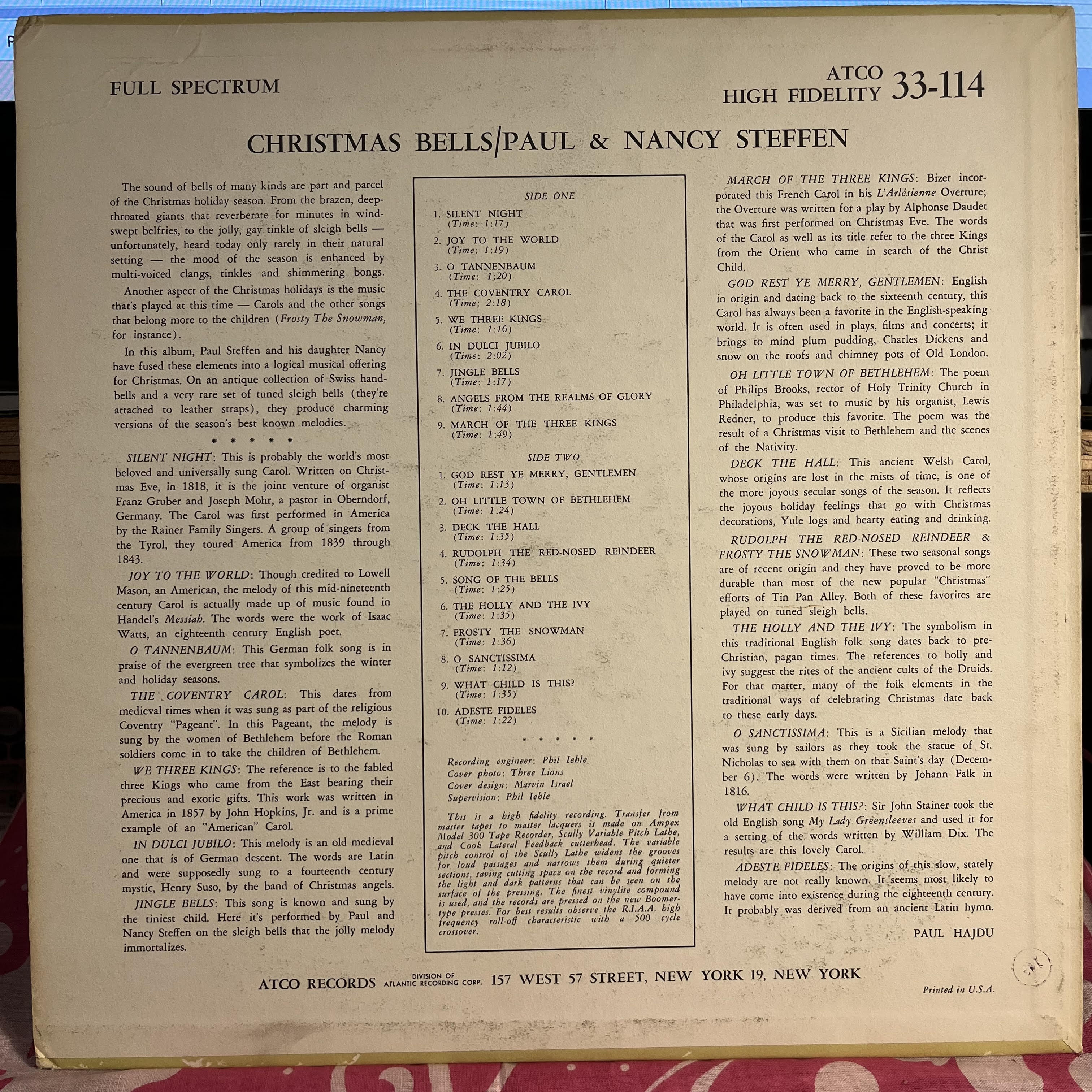 Christmas Bells | Near Mint (NM) Excellent (EX)
