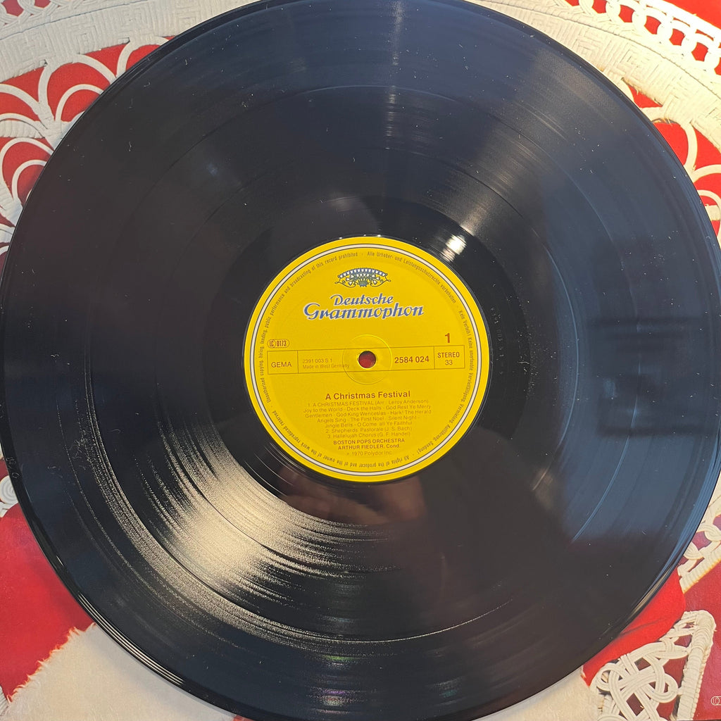 Arthur Fiedler - A Christmas Festival *GERMANY* | Near Mint (NM) Excellent (EX)
