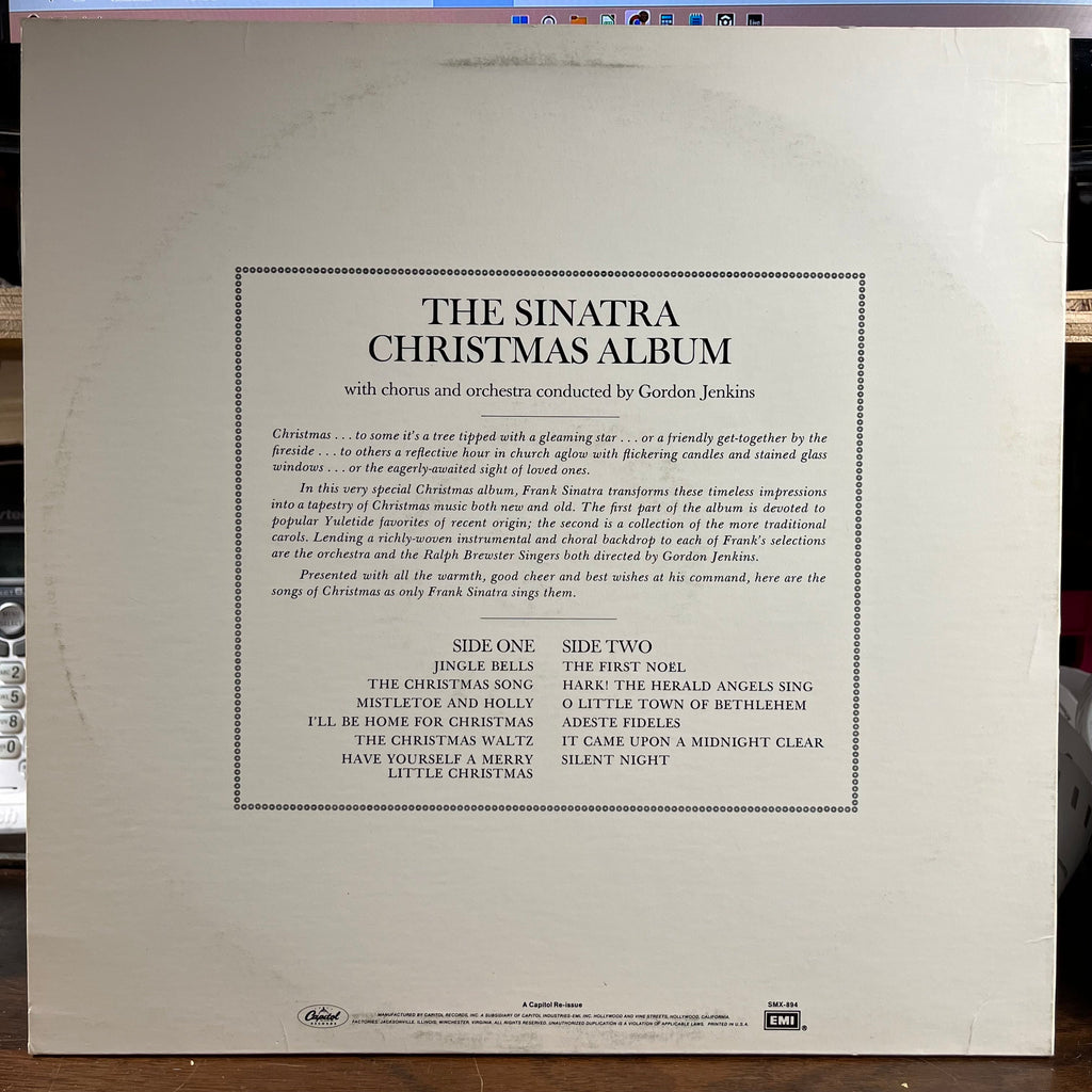 Frank Sinatra - The Sinatra Christmas Album (VINYL) | Near Mint (NM) Near Mint- (NM-)