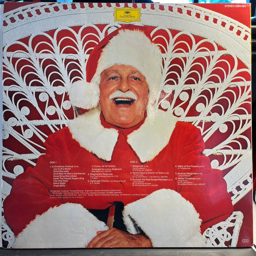 Arthur Fiedler - A Christmas Festival *GERMANY* | Near Mint (NM) Excellent (EX)