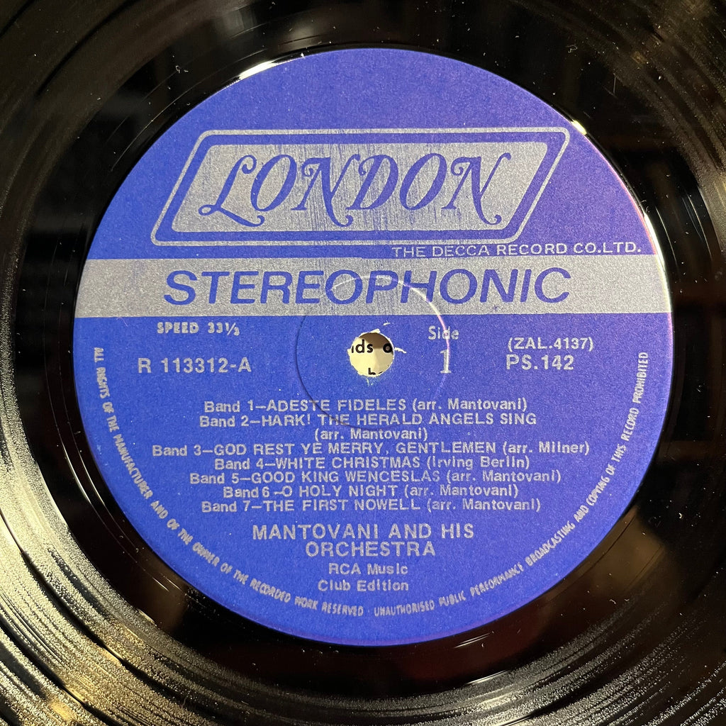 Christmas Carols *CLUB* | Near Mint (NM) Very Good Plus (VG+)